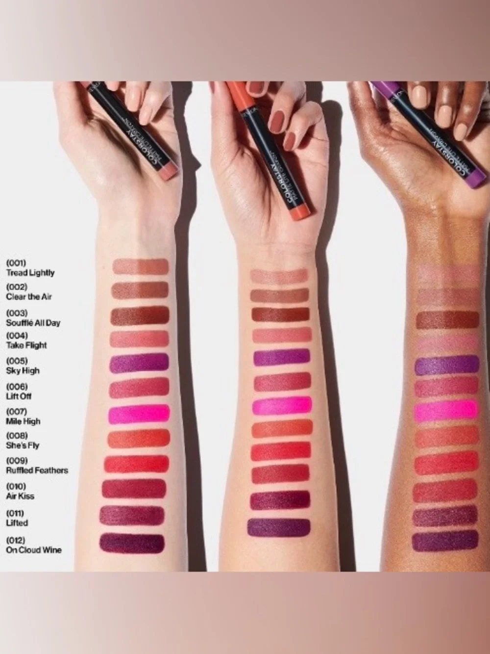 💞 New Revlon ColorStay Matte Lite Crayon Lipstick in Clear The Air